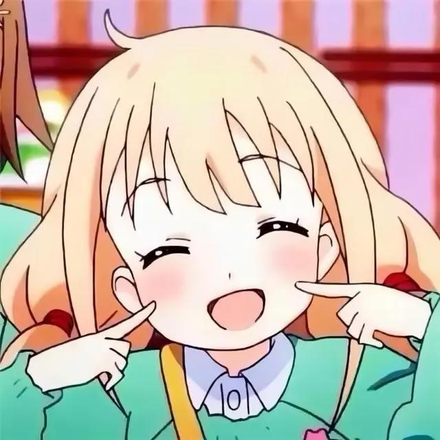 呆萌动漫女生头像，简直卡哇伊～