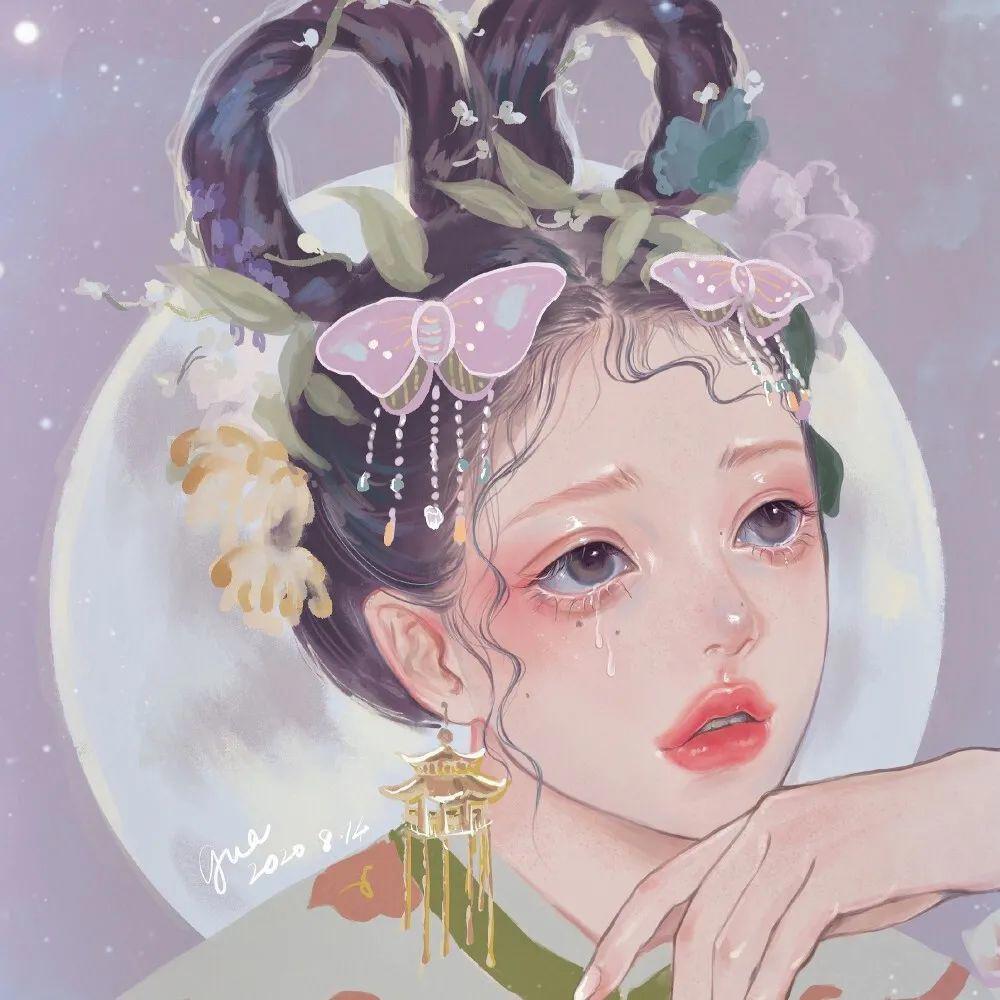 动漫头像丨一步步靠近你