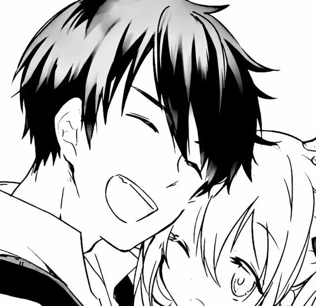 超甜的动漫黑白情头，快和你的宝用吧~