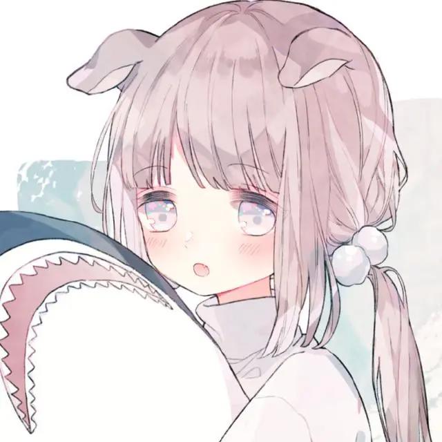 分享一组软萌可爱的动漫女孩头像~