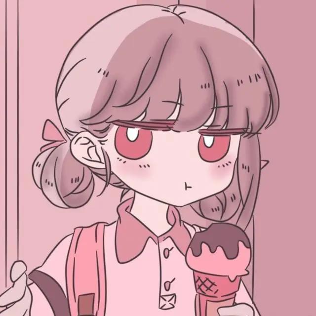 分享一组软萌可爱的动漫女孩头像~