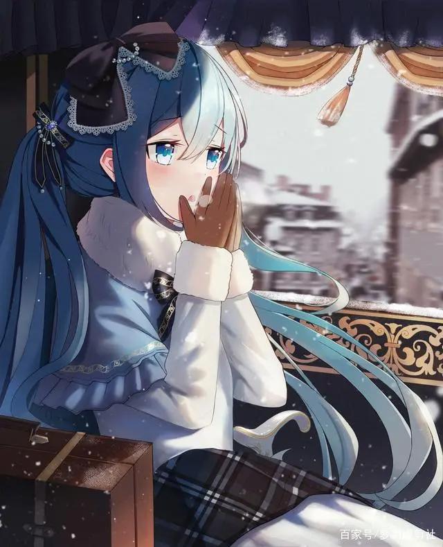 一组超赞的女生动漫头像手机壁纸