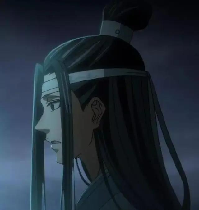 男生动漫头像｜无水印｜自截《魔道祖师》蓝忘机头像汇总