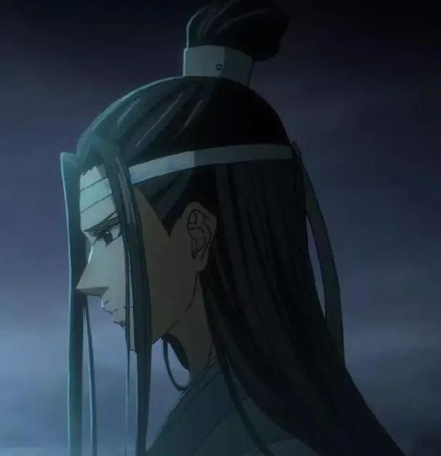 男生动漫头像｜无水印｜自截《魔道祖师》蓝忘机头像汇总
