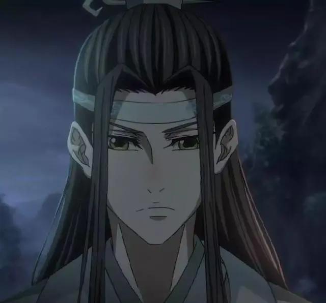 男生动漫头像｜无水印｜自截《魔道祖师》蓝忘机头像汇总