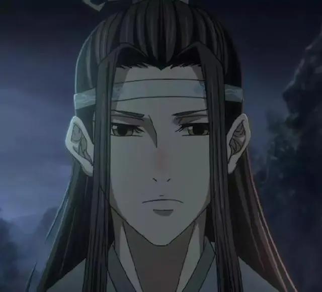 男生动漫头像｜无水印｜自截《魔道祖师》蓝忘机头像汇总