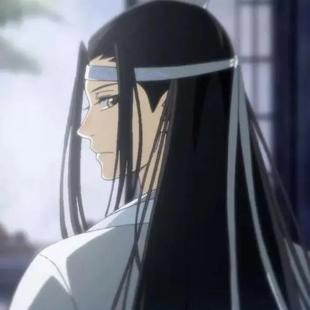 男生动漫头像｜无水印｜自截《魔道祖师》蓝忘机头像汇总
