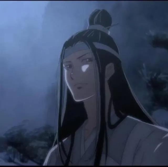 男生动漫头像｜无水印｜自截《魔道祖师》蓝忘机头像汇总