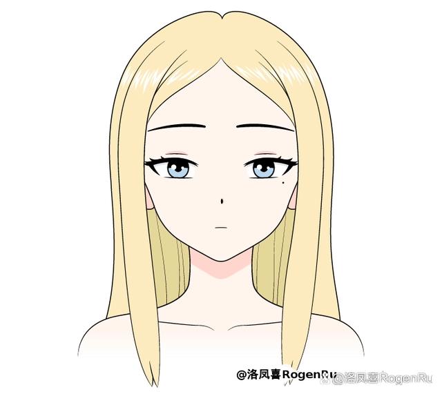 如何画动漫人物头像简易教程