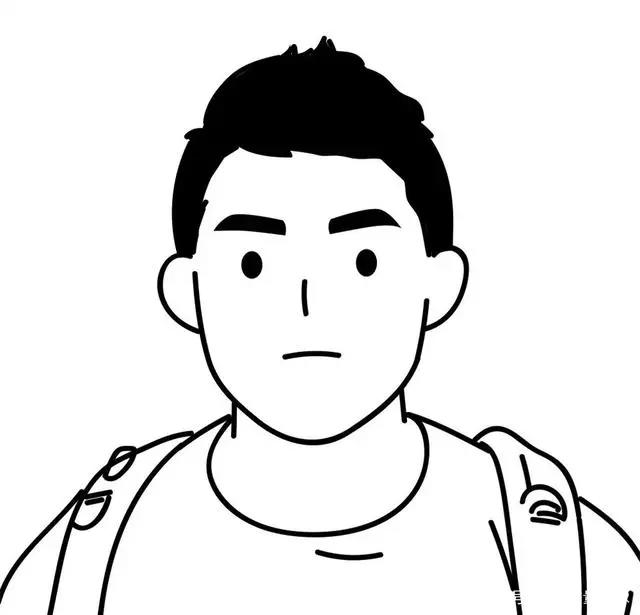 来咯！简约漫画风格学生时代男生头像来啦！