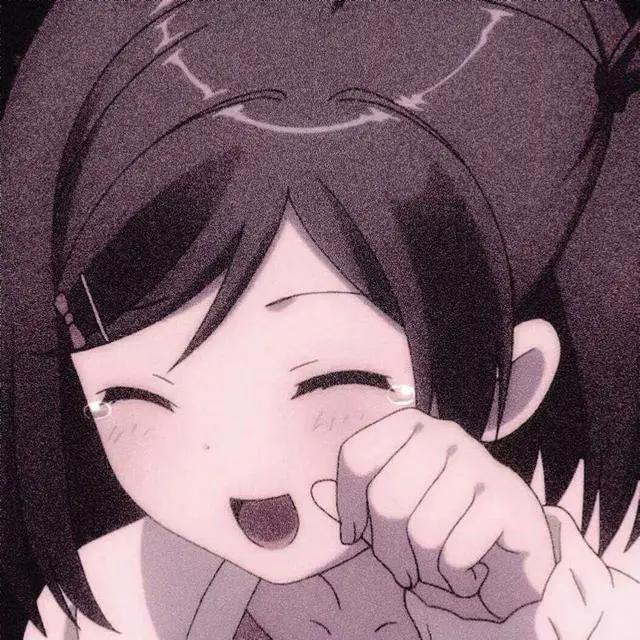 动漫头像：悲伤女头