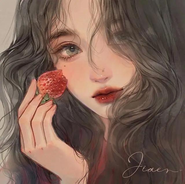 高级感满满的动漫女头