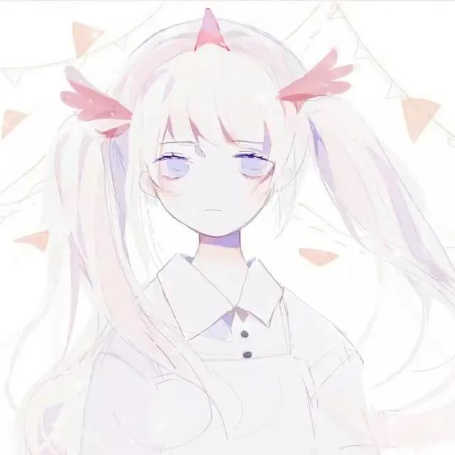 超可爱的动漫卡通女生头像，最好不相见，如此便可不相恋！