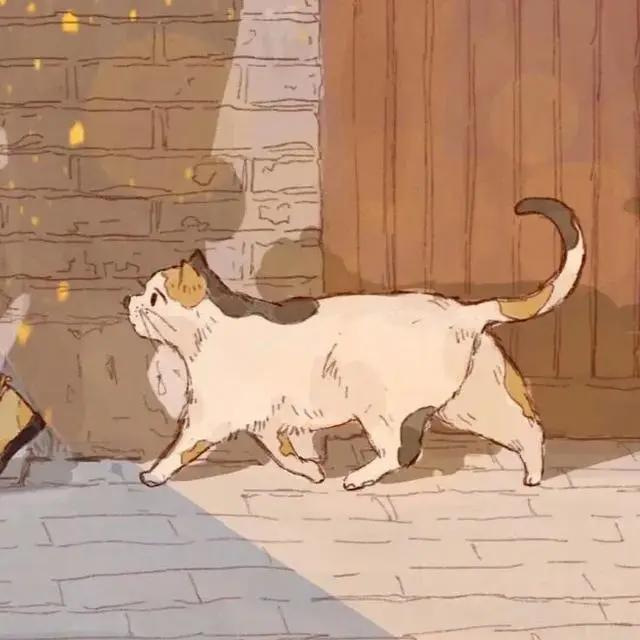 可爱动漫气质风情侣头像，无水印