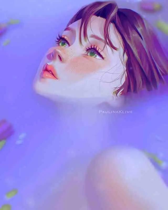 高冷霸气的氛围感满满的动漫女生头像