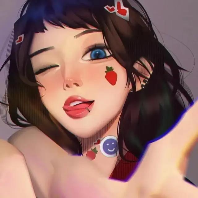 高冷霸气的氛围感满满的动漫女生头像