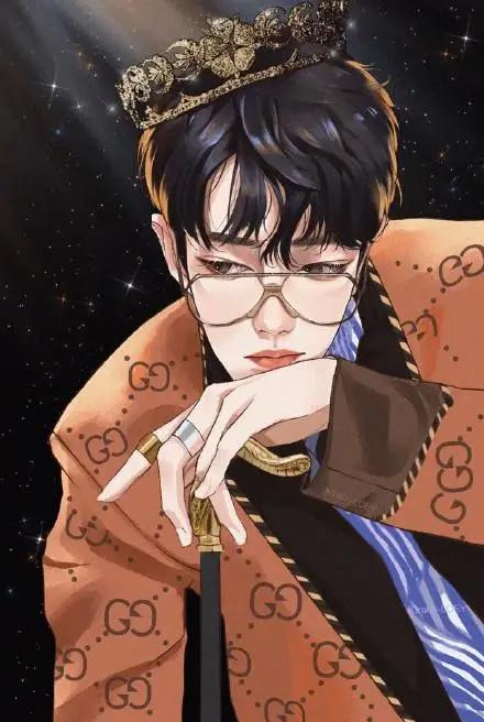 肖战动漫头像集合,你心中的战战来了,撕漫男本男