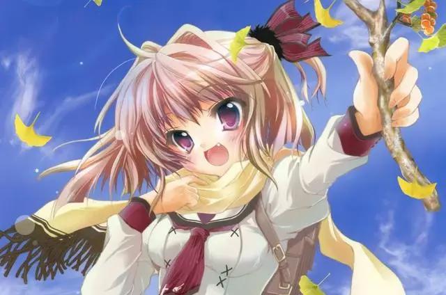 动漫头像：可爱女生系列，平凡的笑容让人倍感温暖！