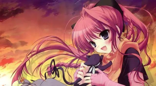 动漫头像：可爱女生系列，平凡的笑容让人倍感温暖！