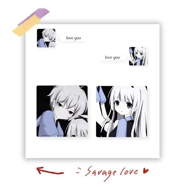 超好看的一男一女动漫卡通情侣头像