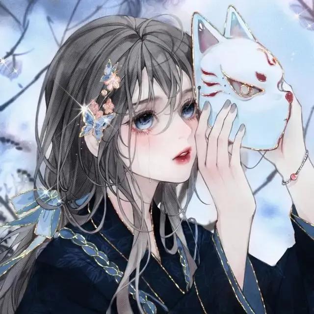 温柔仙气动漫头像C位动漫女生头像