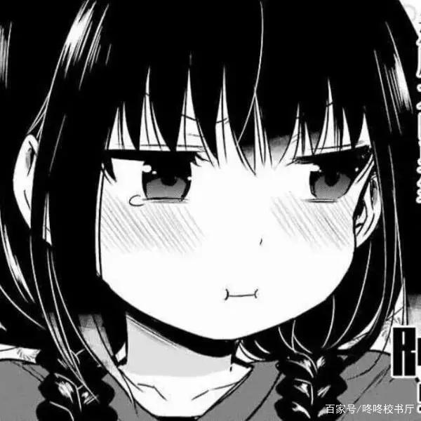 黑白动漫男女生可爱头像