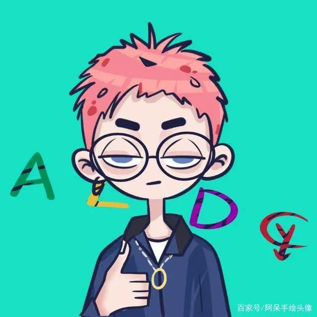 动漫风手绘头像，狂拽酷炫，秒变最靓的仔