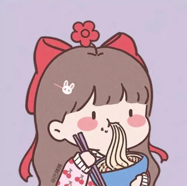 卡通动漫闺蜜头像