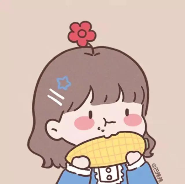 卡通动漫闺蜜头像