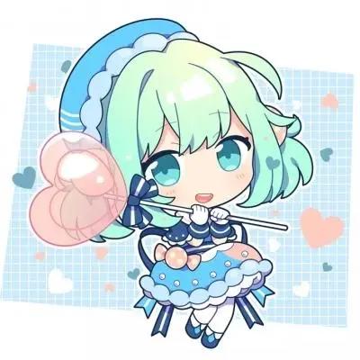 超级可爱的动漫萌妹子头像