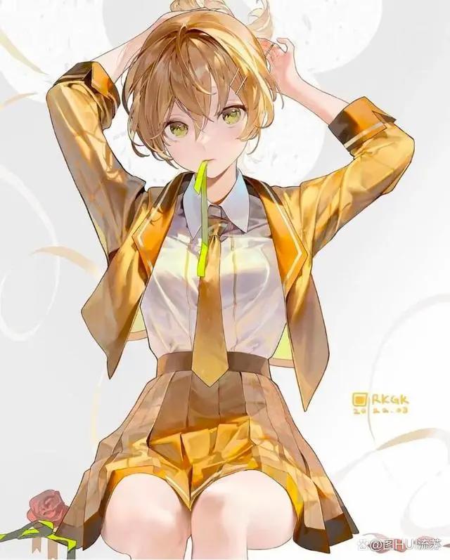 二次元动漫美少女头像壁纸