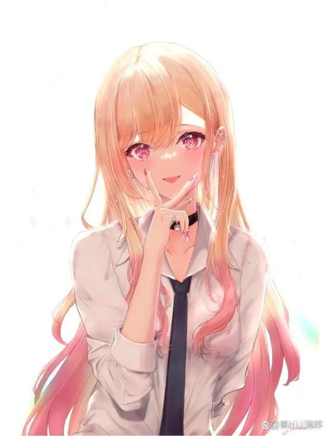 二次元动漫美少女头像壁纸