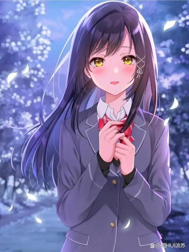 二次元动漫美少女头像壁纸