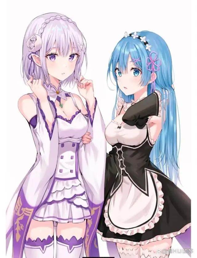 二次元动漫美少女头像壁纸
