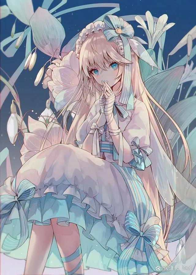 二次元动漫美少女头像壁纸