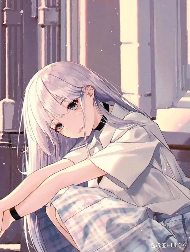 二次元动漫美少女头像壁纸
