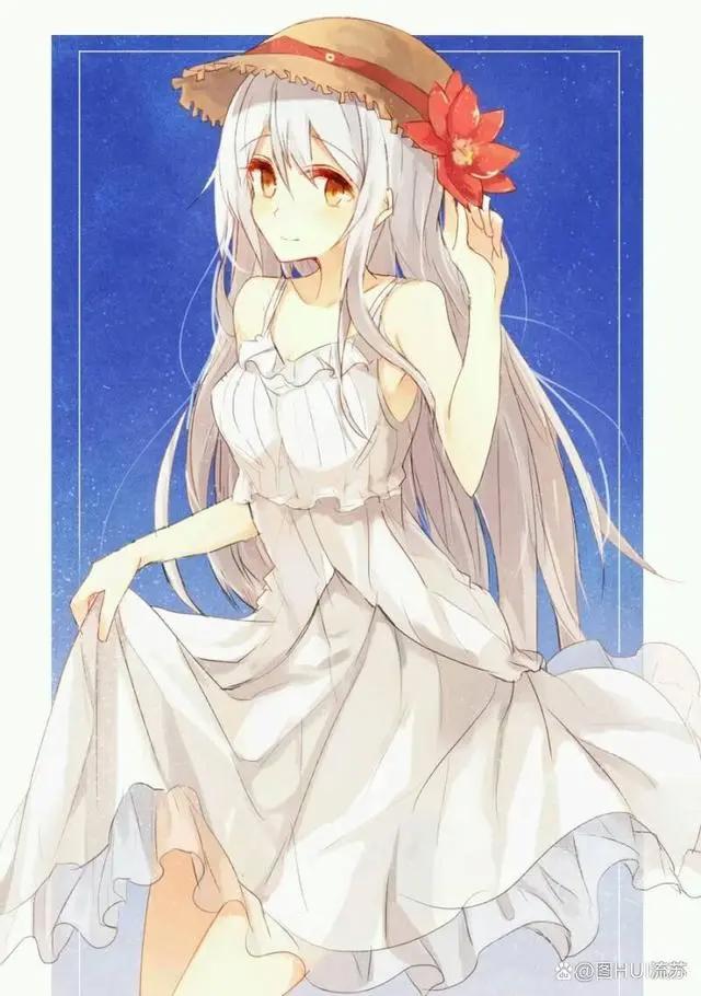 二次元动漫美少女头像壁纸