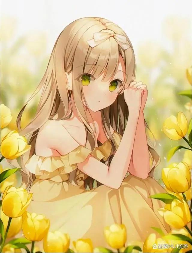 二次元动漫美少女头像壁纸