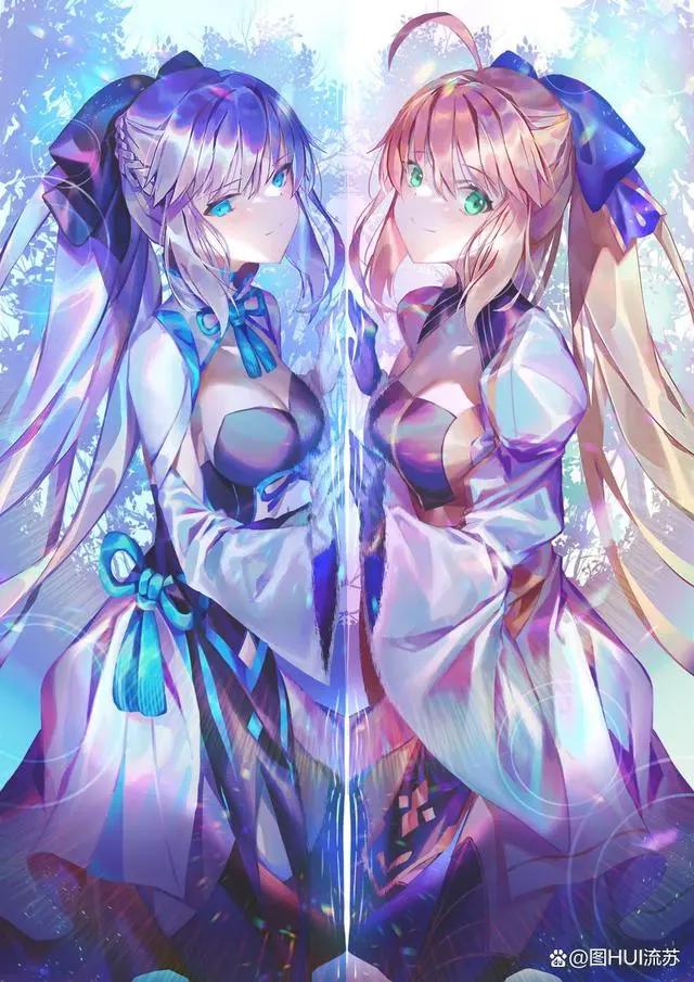 二次元动漫美少女头像壁纸