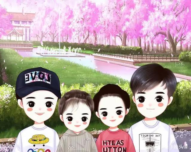 换位思考，可爱动漫头像合集，幸福原来如此简单