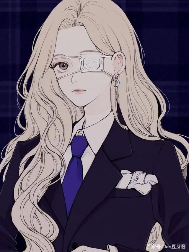 一组少女心十足的好看插画，很适合做卡通动漫头像哦！