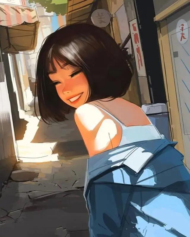 来一波超好看的卡通女生头像合集～