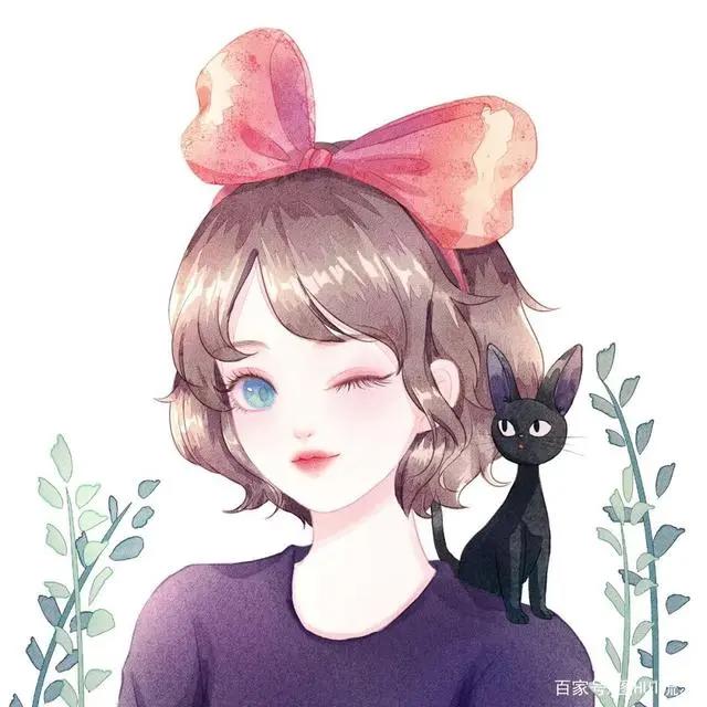 宫崎骏动漫人物卡通头像手绘图集