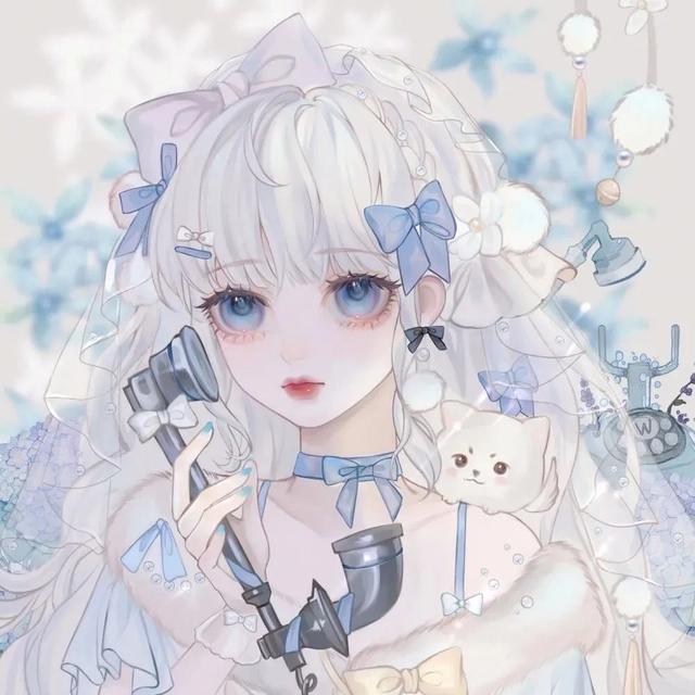 仙气动漫女生头像｜总有人用心喜欢你