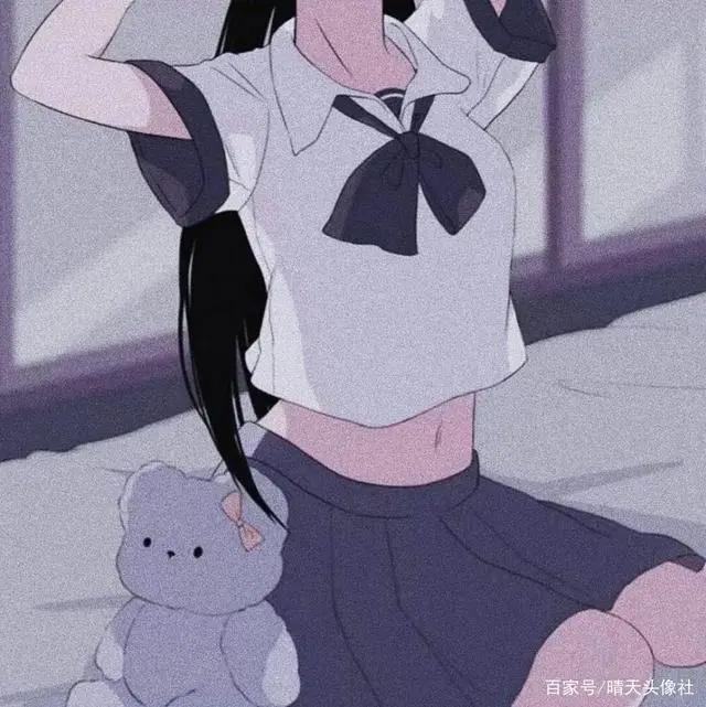 动漫女生头像，慢热的人最长情