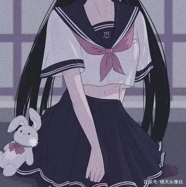 动漫女生头像，慢热的人最长情