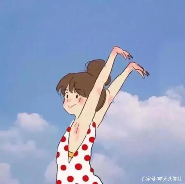 动漫女生头像，慢热的人最长情