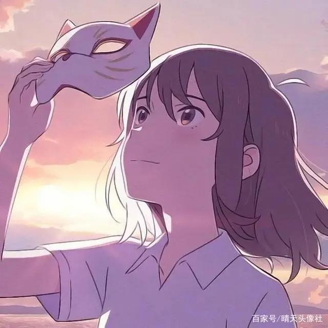 动漫女生头像，慢热的人最长情