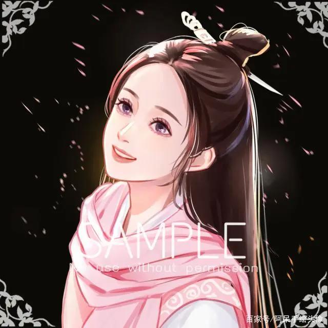 动漫手绘女生头像系列，快设计一个专属头像吧