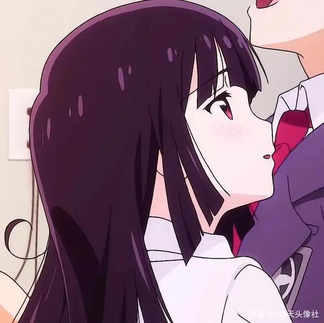 超甜动漫情侣头像，慢热更笃情